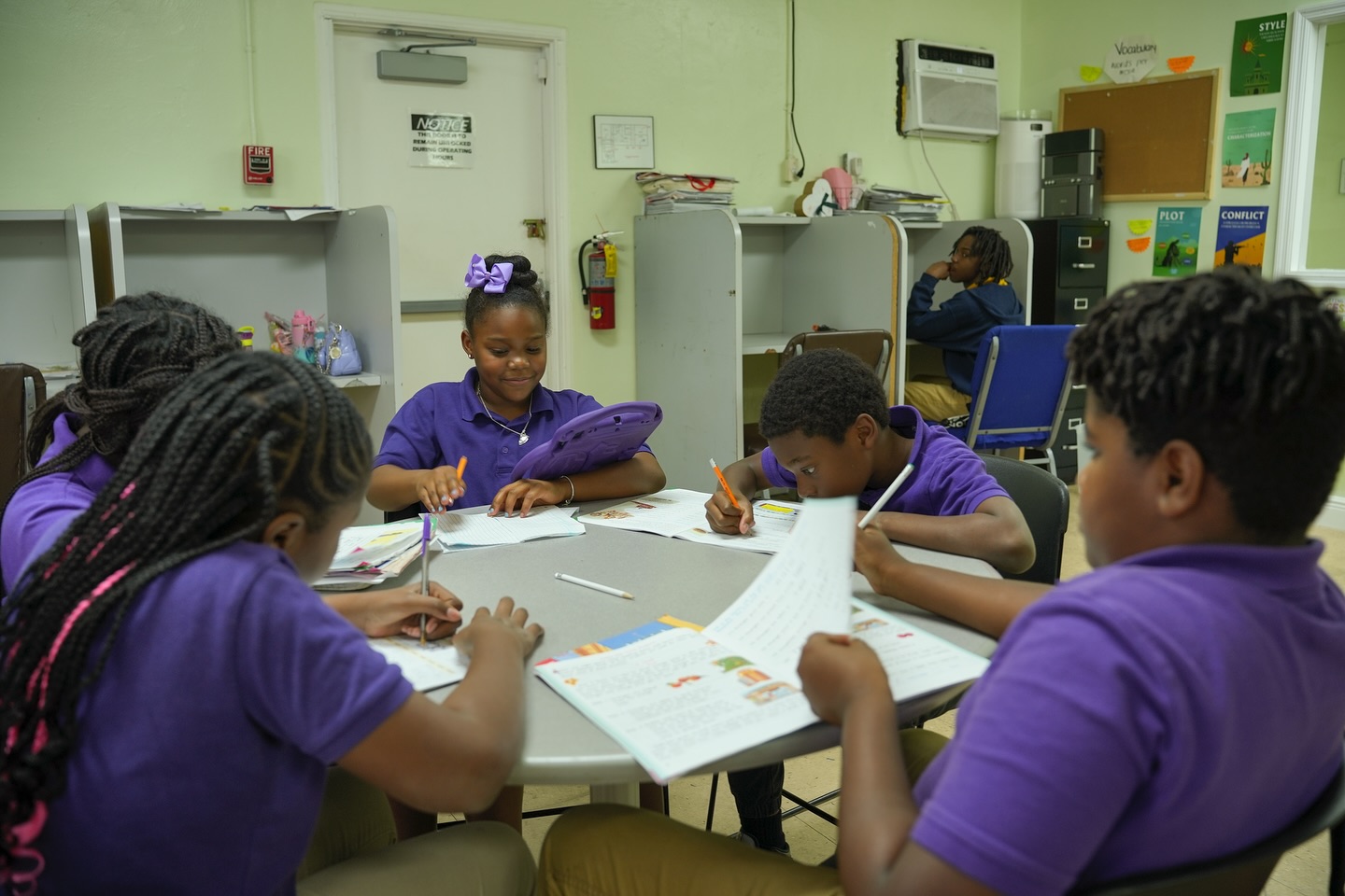 Reading time in the classroom